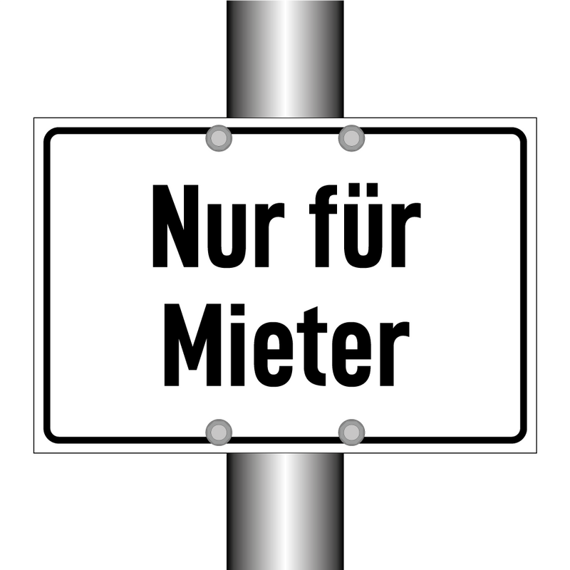 Nur für Mieter