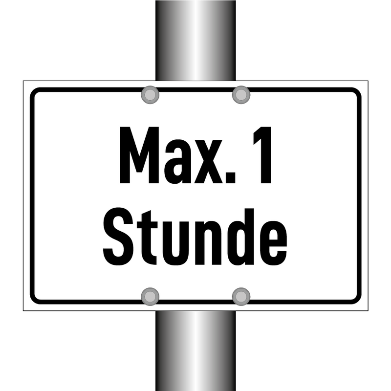 Max. 1 Stunde