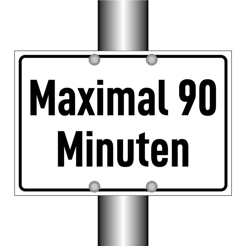 Maximal 90 Minuten