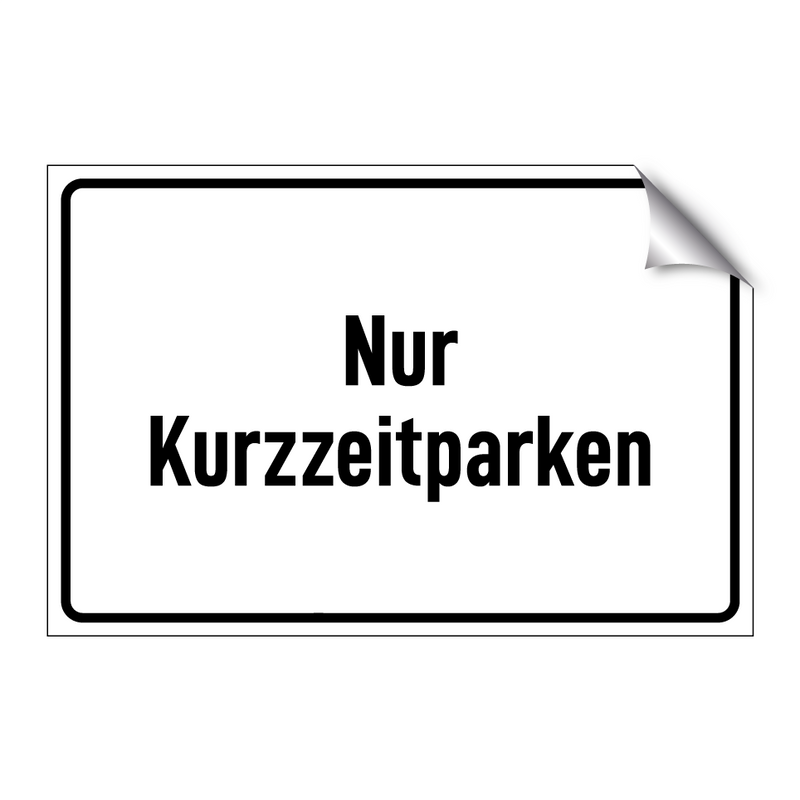 Nur Kurzzeitparken