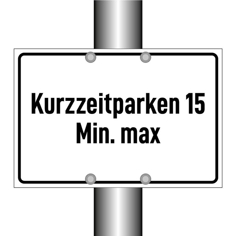 Kurzzeitparken 15 Min. max