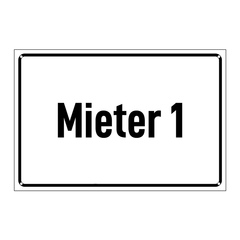 Mieter 1
