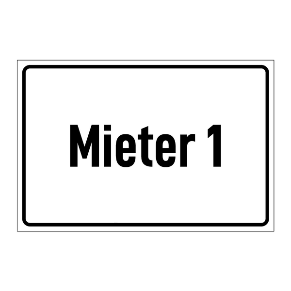 Mieter 1