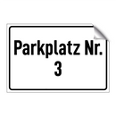 Parkplatz Nr. 3