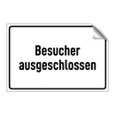 Besucher ausgeschlossen