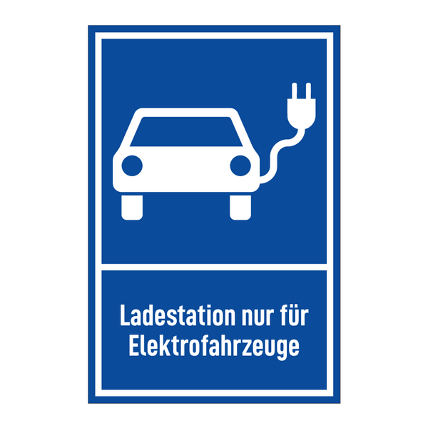 Ladestation nur für Elektrofahrzeuge