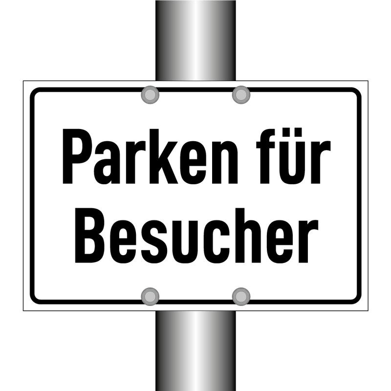 Parken für Besucher