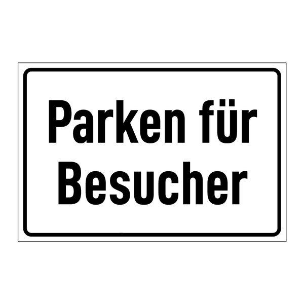 Parken für Besucher