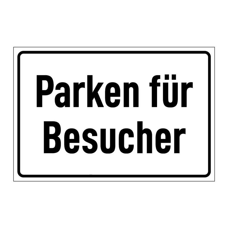 Parken für Besucher