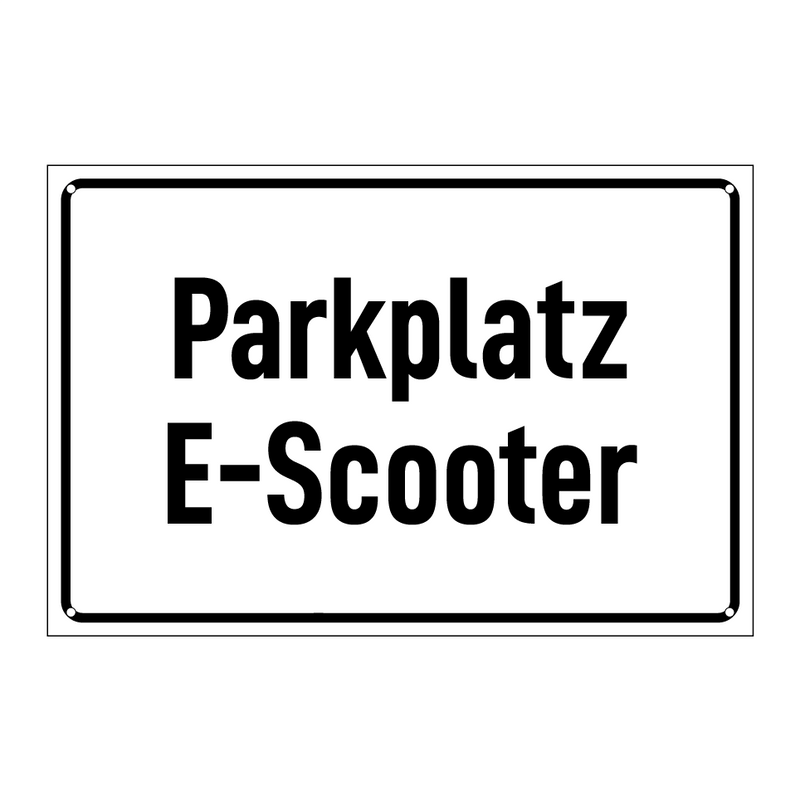 Parkplatz E-Scooter