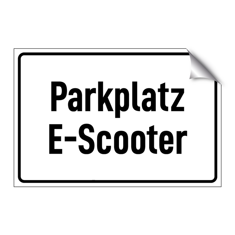 Parkplatz E-Scooter