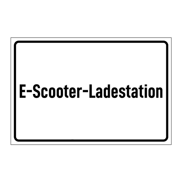 E-Scooter-Ladestation