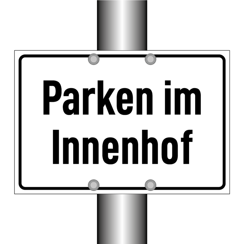 Parken im Innenhof