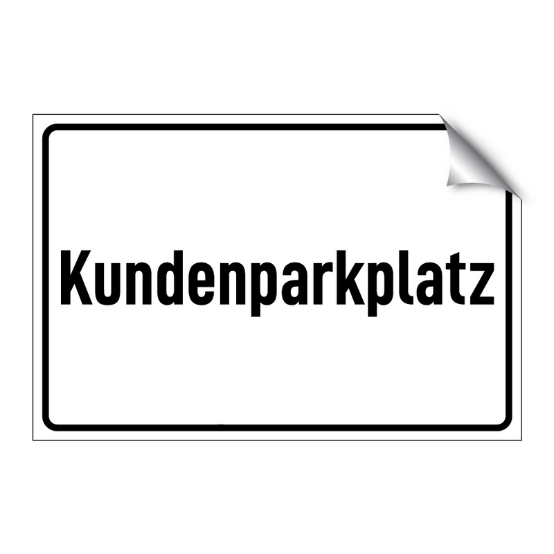 Kundenparkplatz