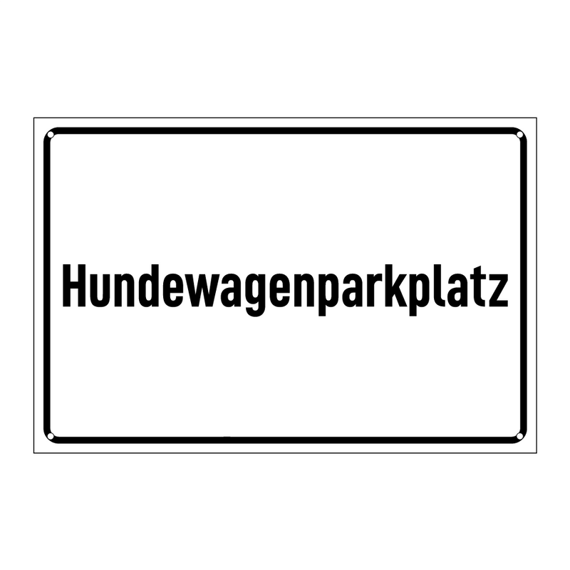 Hundewagenparkplatz