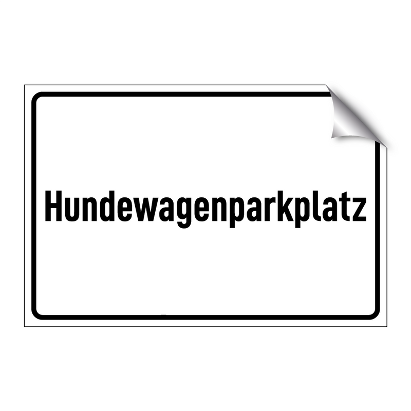 Hundewagenparkplatz