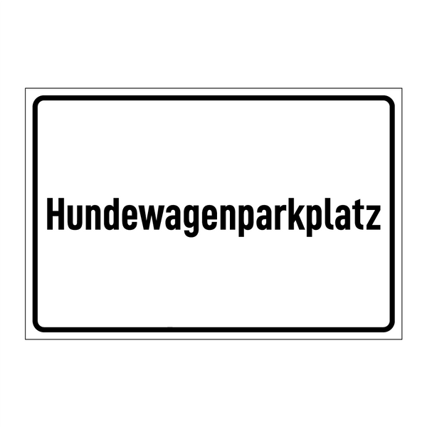 Hundewagenparkplatz