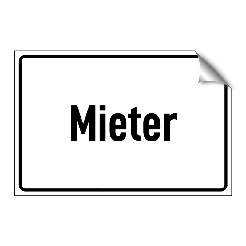 Mieter