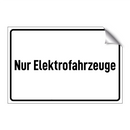 Nur Elektrofahrzeuge