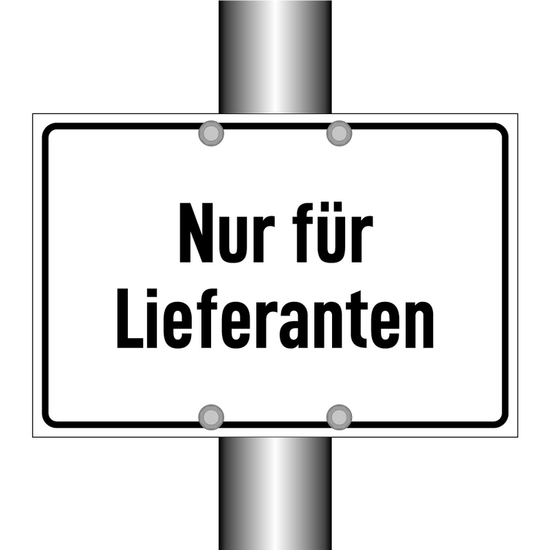 Nur für Lieferanten