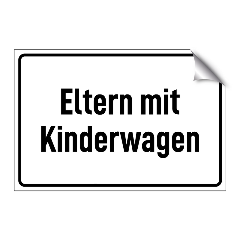 Eltern mit Kinderwagen