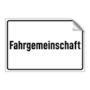 Fahrgemeinschaft