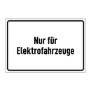 Nur für Elektrofahrzeuge