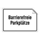 Barrierefreie Parkplätze