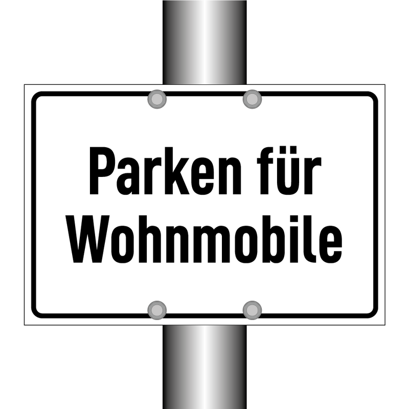 Parken für Wohnmobile