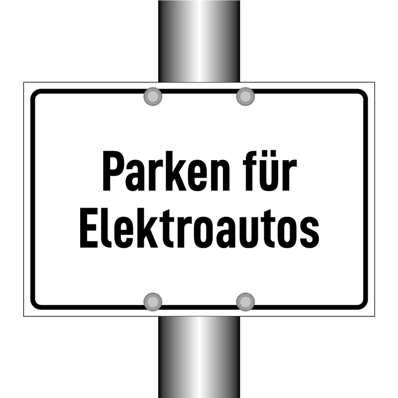 Parken für Elektroautos