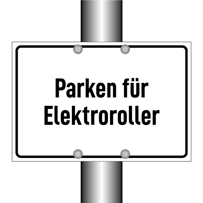 Parken für Elektroroller
