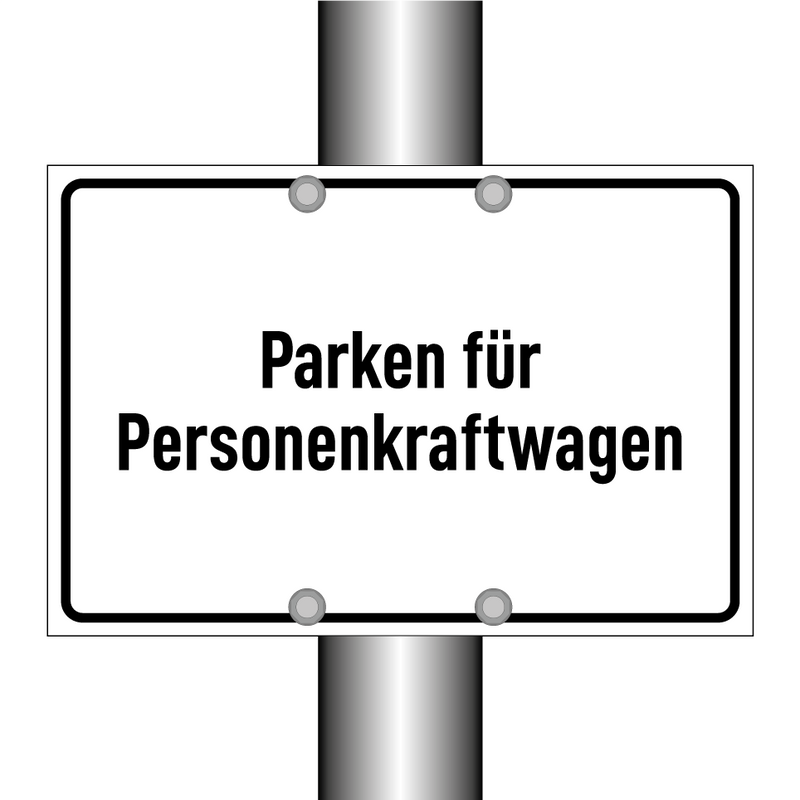 Parken für Personenkraftwagen