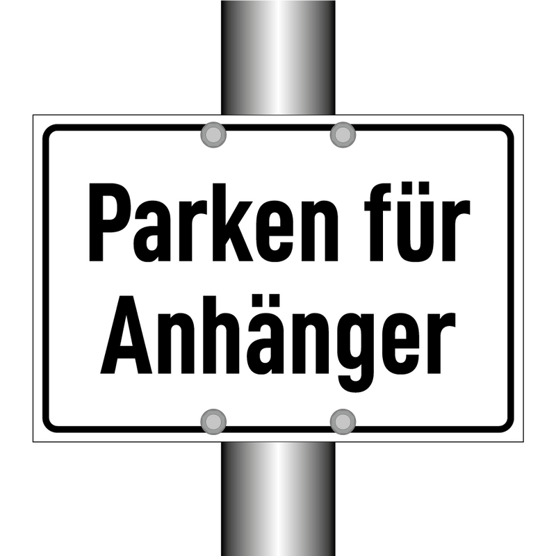 Parken für Anhänger