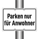 Parken nur für Anwohner