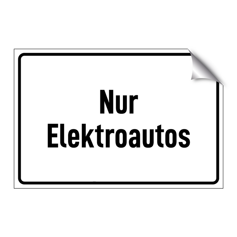 Nur Elektroautos