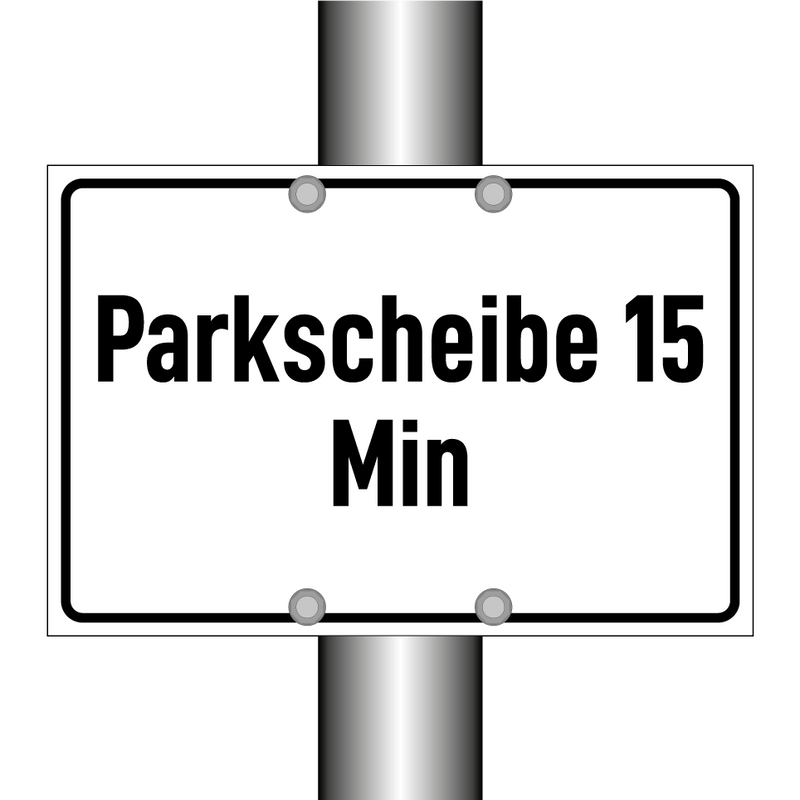 Parkscheibe 15 Min