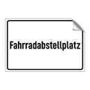 Fahrradabstellplatz
