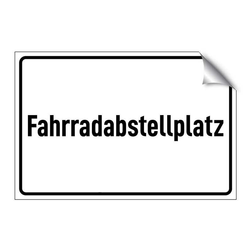 Fahrradabstellplatz