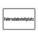 Fahrradabstellplatz