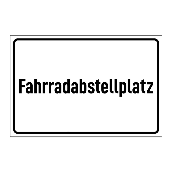 Fahrradabstellplatz