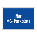 Nur MG-Parkplatz