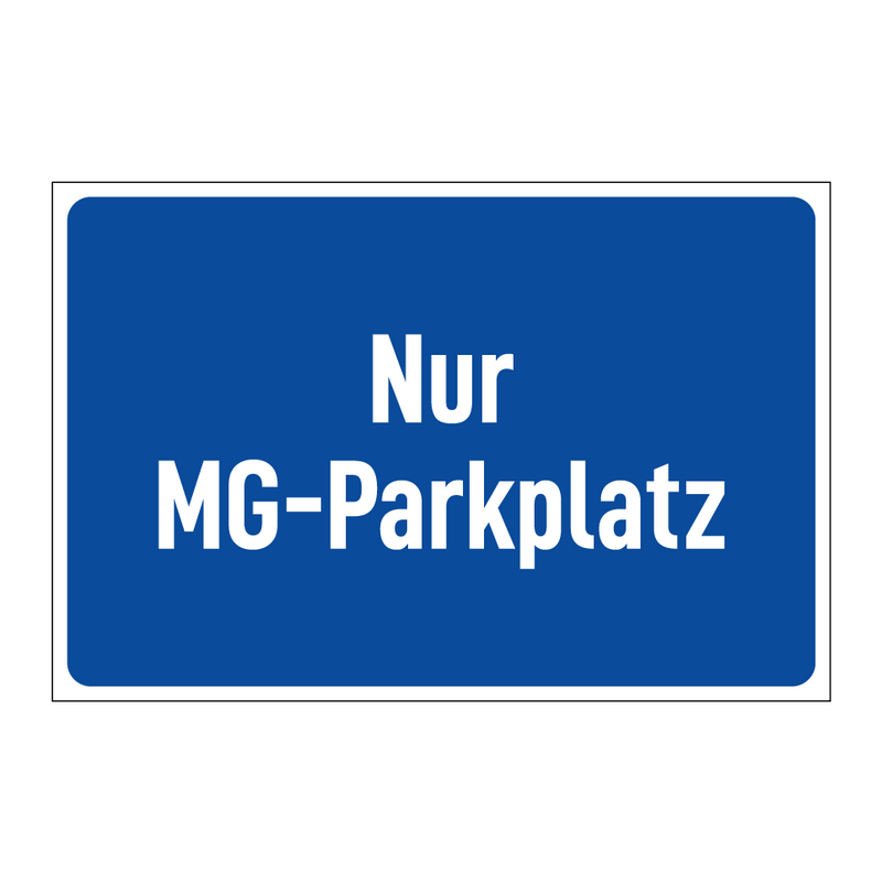 Nur MG-Parkplatz