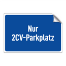 Nur 2CV-Parkplatz