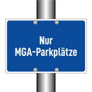 Nur MGA-Parkplätze