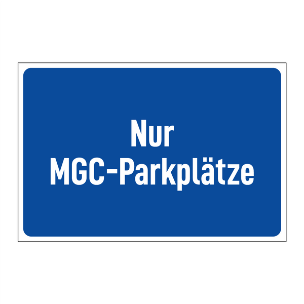 Nur MGC-Parkplätze