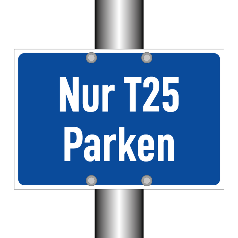 Nur T25 Parken