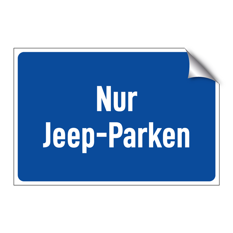 Nur Jeep-Parken