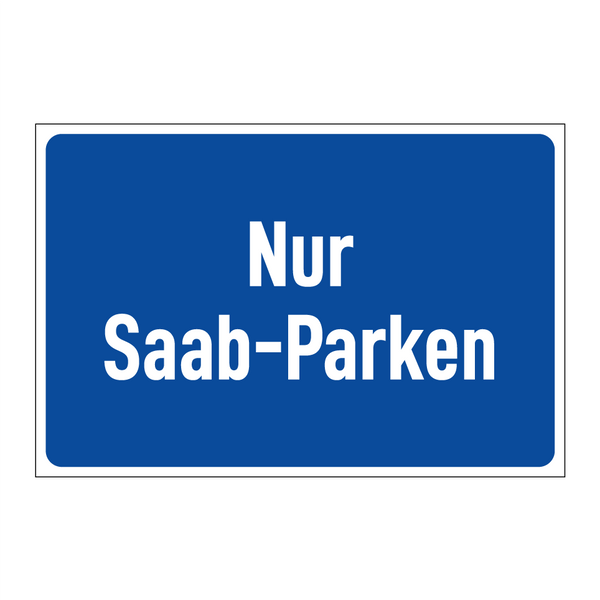Nur Saab-Parken