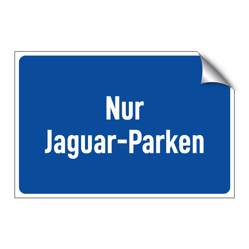 Nur Jaguar-Parken