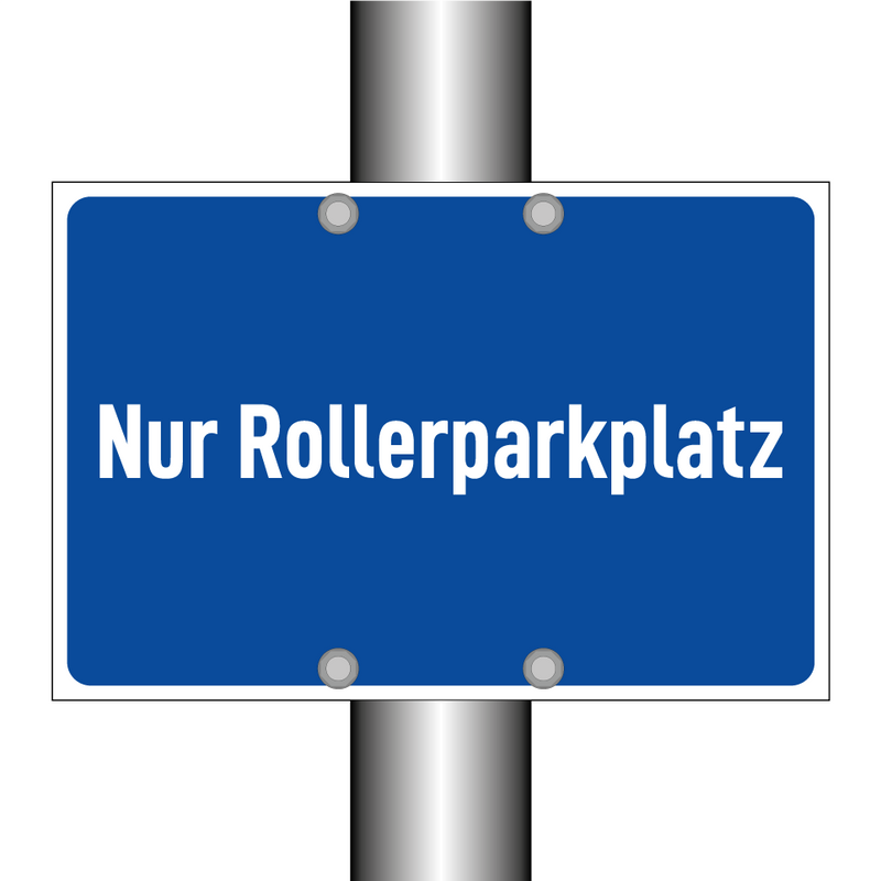 Nur Rollerparkplatz